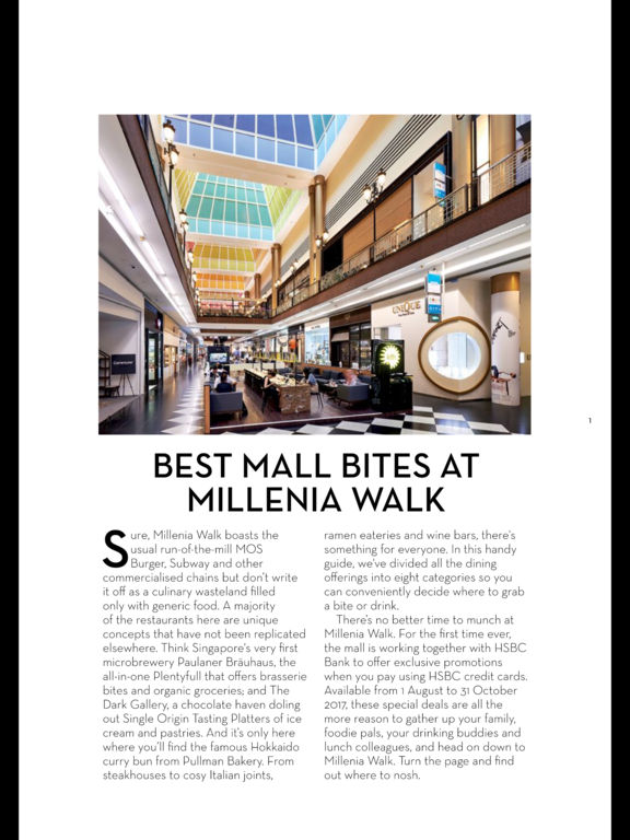 Millenia Walk Gourmet Guide screenshot 9