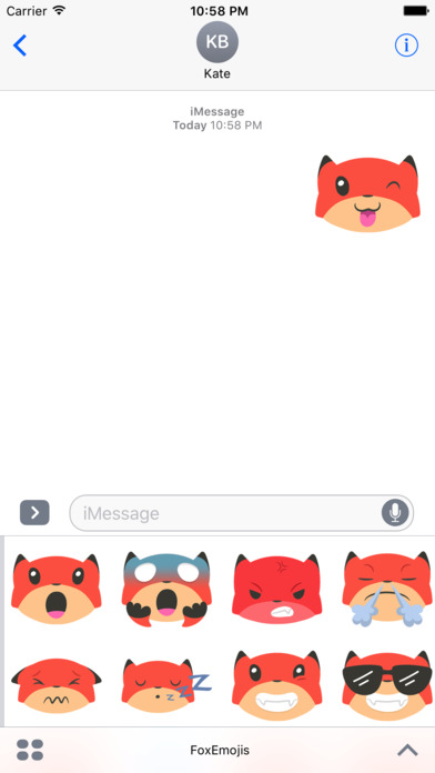 Fox Emojis screenshot 5