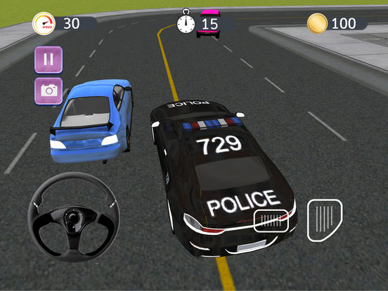 Crazy Police Car Chase | Apps | 148Apps