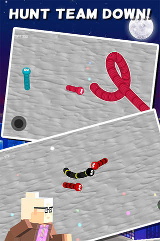 Snake War Run - eat color games - náhled