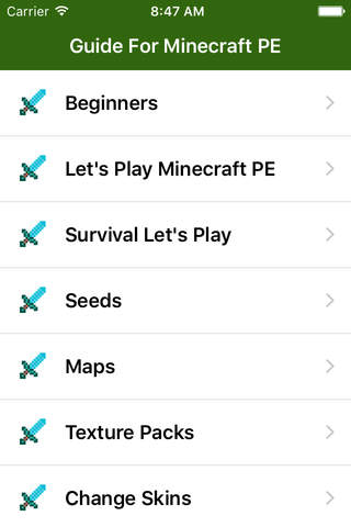 Guide - for Minecraft Pocket Edition (PE) - náhled