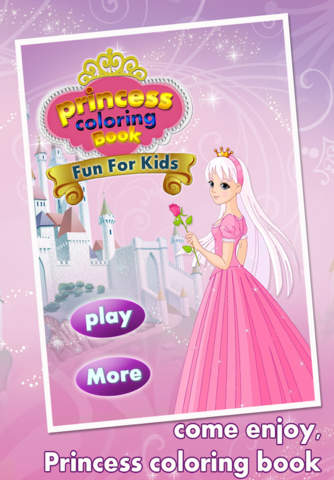 Princess Coloring Book Fun For Kids - náhled