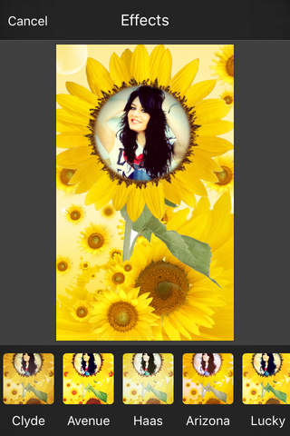 Sunflower Photo Frame - náhled