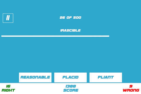 500 Antonyms (Opposite) Words Pro - náhled