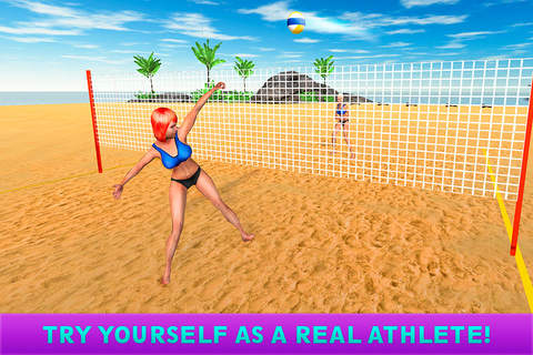 Girls Beach Volleyball Championship 3D - náhled