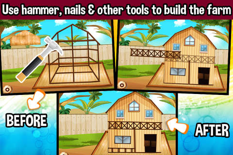 Farm House Builder - Build a Village Farm Town! - náhled