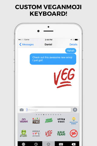 Veganmoji - náhled