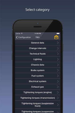 TechApp for BMW - náhled