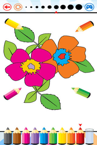 Flower Coloring Book For Kid - Drawing And Paintin - náhled