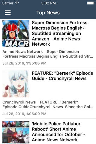 Anime News & Music, Videos & Shows Free Edition - náhled