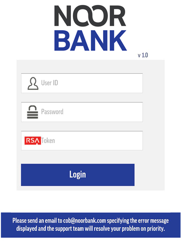 Noor Bank Corporate Banking - náhled