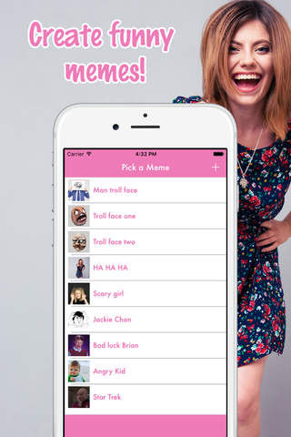 Meme generator for make a funny memes with your ow - náhled