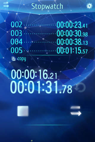 Cool Stopwatch - náhled