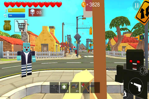 Pixel Gun Shooting - Block City Games - náhled