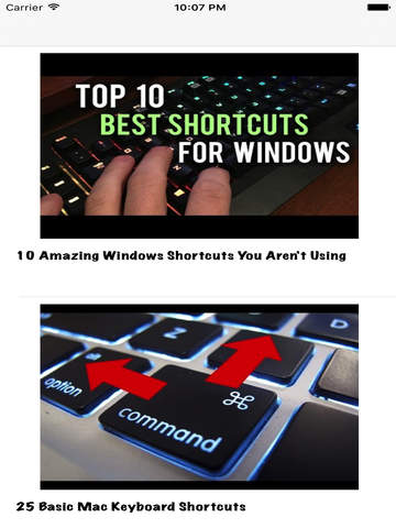 Keyboard Shortcuts(KS) - náhled