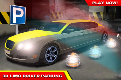 3D Limo Driver Parking Simulator Free Game - náhled