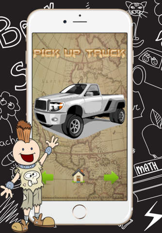 Vehicles And Monster Truck Vocabulary Activities F - náhled