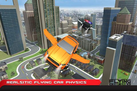Flying Cop Car Simulator 3D – Extreme Criminal Pol - náhled