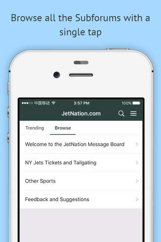 JetNation.com App - náhled