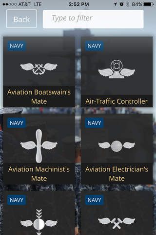 US Navy Ratings & Reference - náhled