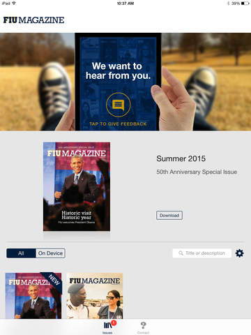 FIU Magazine - náhled