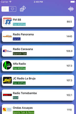 Radio -Radios Del Ecuador - Ecuador Radio - náhled