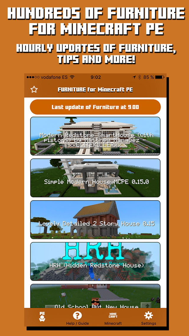 FURNITURE for Minecraft PE - Furniture for Pocket Edition screenshot 1