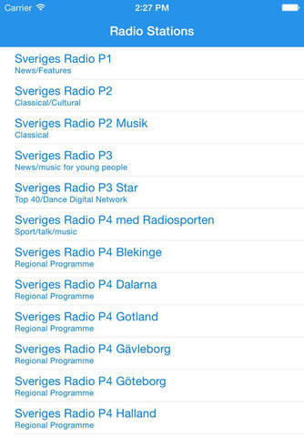 Radio Channel Sverige FM Online Streaming Pro - náhled