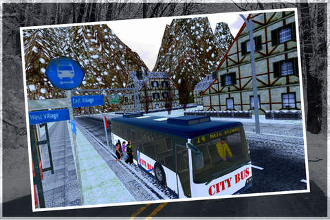 Snow Bus Driver Simulator 3D - náhled