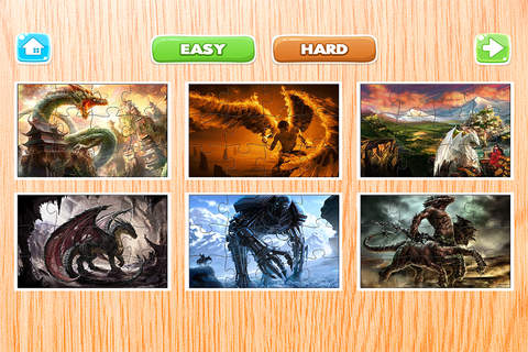 Cartoon Puzzle Jigsaw Puzzles Box for Fantasy - náhled