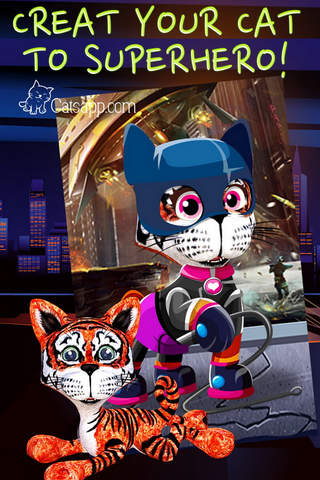 Super Hero Cat and Dog Guards Creator - Go Dress U - náhled