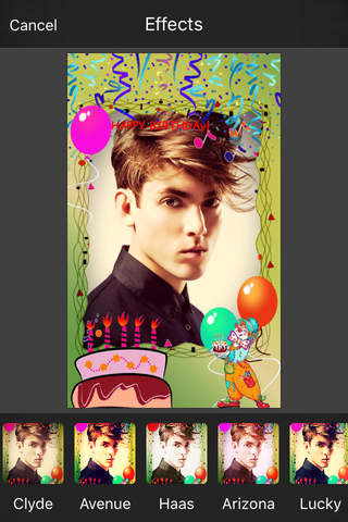 Birthday Photo Frame & Photo Editor - náhled