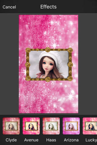 Glitter Photo Frame - náhled