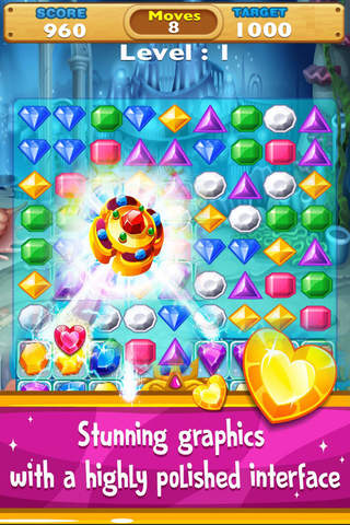 Jewels Classci Deluxe: Match3 Mania - náhled