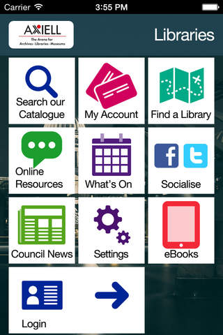 Axiell Libraries - náhled