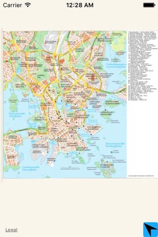 Helsinki kartta - náhled