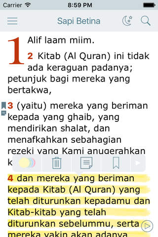 Alquran Indonesia (Quran Audio in Indonesian Bahas - náhled