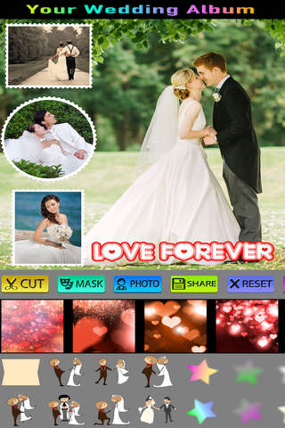 Sweet Love Photo Collage - náhled