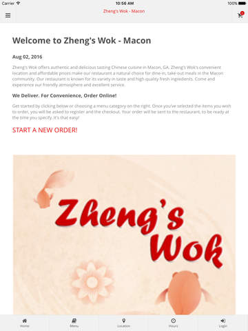 Zheng's Wok - Macon Online Ordering - náhled