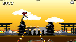 A Ninja Ray Jump HD - Jumps Of The Lords Clan Dark screenshot 5