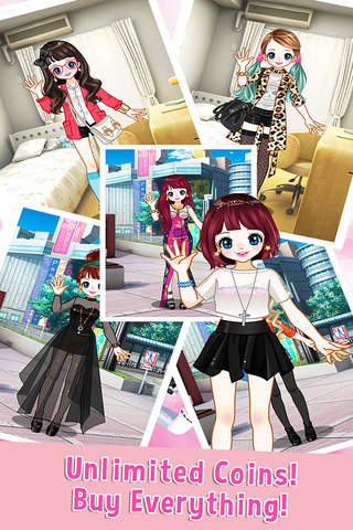 Fashion Anime Girl - náhled