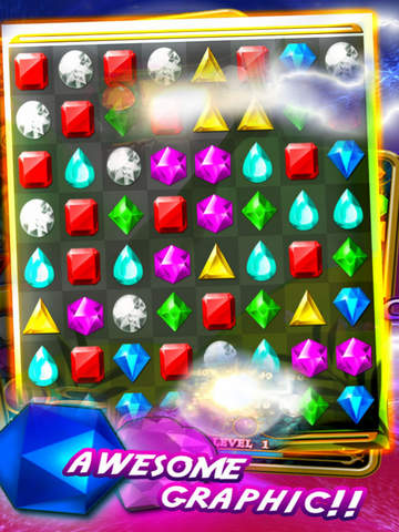 Jewels Galaxy: Match 3 Splash - náhled