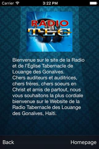 Radio Tabernacle De Louange - náhled