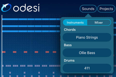 Odesi Chords - Create Rhythms, Basslines, Chord Pr - náhled