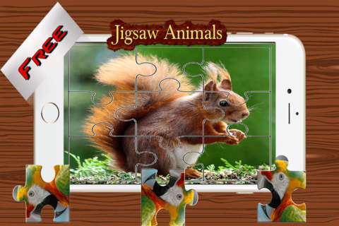 Animals Photo Jigsaw Puzzle - Magic Amazing HD Puz - náhled
