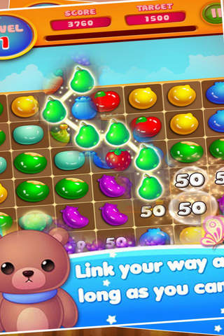 Garden Fruit Link Deluxe - Match 3 Fruit Mania - náhled