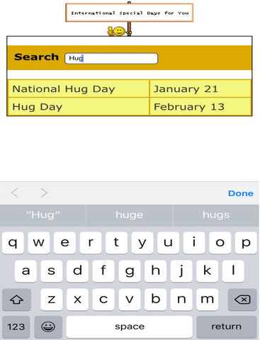 International Special Days - náhled