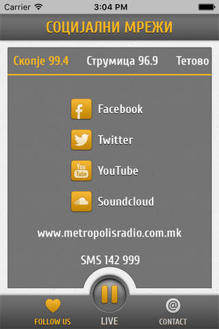 MetropolisRadio - náhled