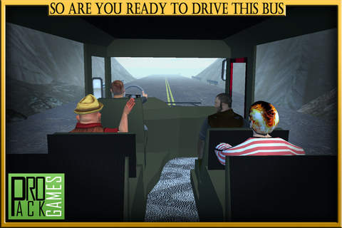 Mountain Bus Driving Simulator Cockpit View - Dodg - náhled