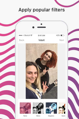 VideX - Video Effects and Filters - náhled